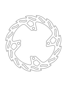 Disco de freno trasero serie Flame MOTO-MASTER 110775