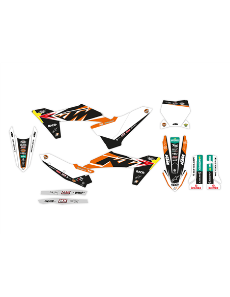 Kit de gráficos Trophy BLACKBIRD RACING 2548R21