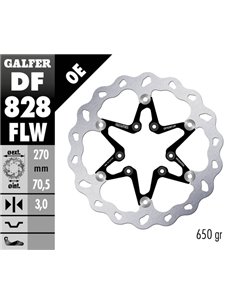 Disco de freno Wave® GALFER DF828FLW