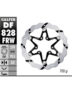 Disco de freno Wave® GALFER DF828FRW