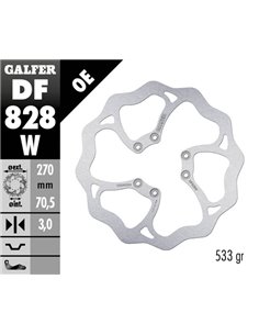 Disco de freno Wave® GALFER DF828W