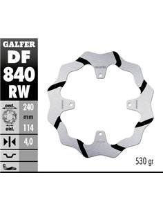 Disco de freno Wave® GALFER DF840RW