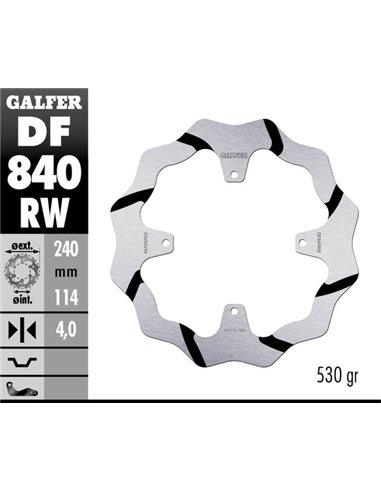 Disco de freno Wave® GALFER DF840RW
