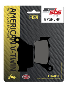 Pastillas de freno HF Street cerámicas orgánicas SBS 675H.HF