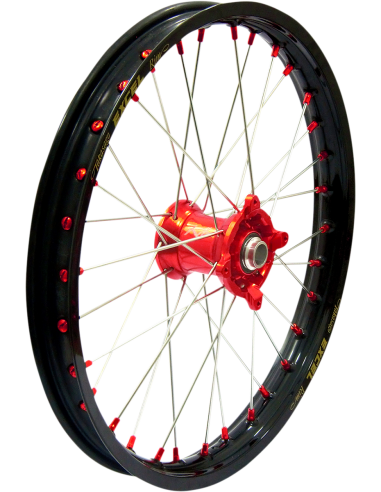 Rueda Elite MX-EN, radios plateados KITE 202470RO