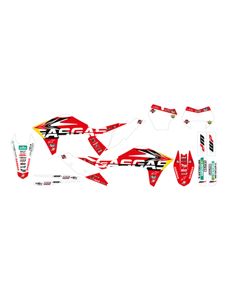 Kit de gráficos Trophy BLACKBIRD RACING 2908R1