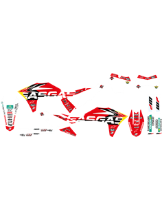 Kit de gráficos Trophy con funda de asiento BLACKBIRD RACING 8908R1