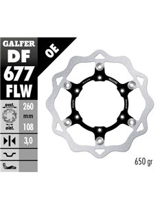 Disco de freno Wave® GALFER DF677FLW