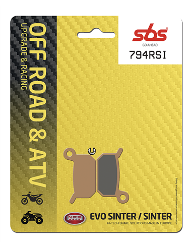 Pastillas de freno RSI Offroad Racing sinterizadas SBS 794RSI