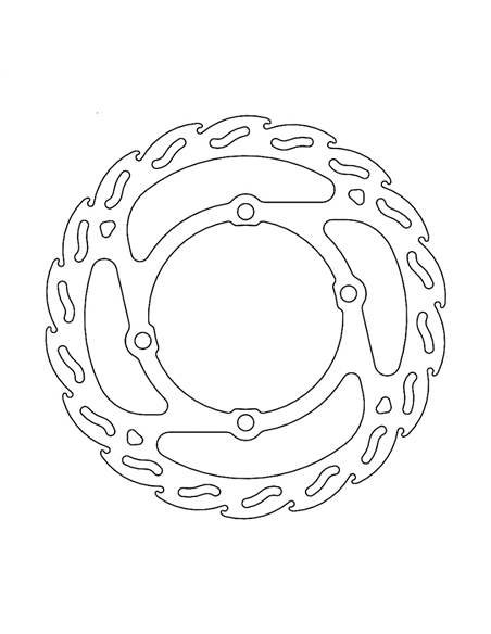 Disque de frein avant Flame Mx MOTO-MASTER 110331