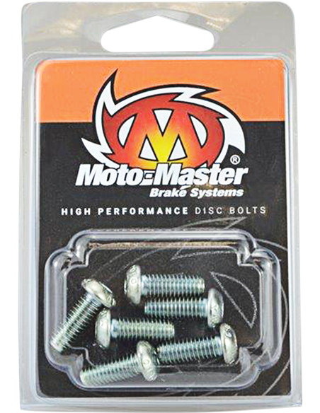 Parafusos para disco de freio dianteiro / traseiro M6X16 Hex MOTO-MASTER 012003