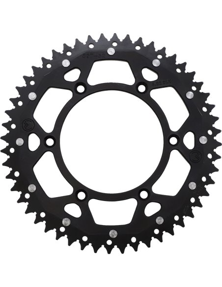 Couronne double entraînement Mse 52 Bk Moose Racing Hp 1210-897-52-10X