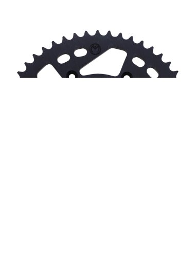 Couronne aluminium Ktm 51T Blk Moose Racing Hp 1211-897-51-10