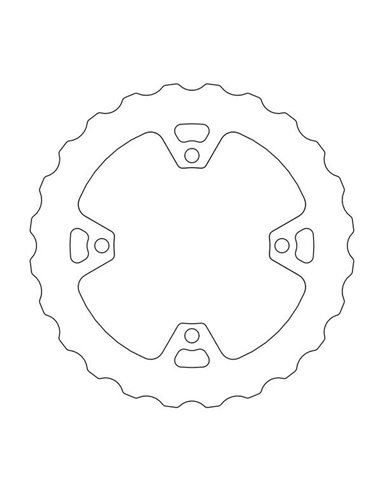 Fix Wave MOTO-MASTER brake disc 110439
