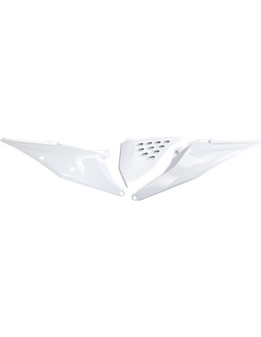 Side covers for number holder white-20 UFO-Plast Kt05004042