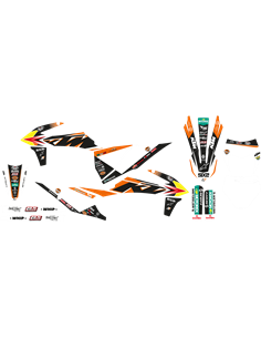 Kit de gráficos Trophy con funda de asiento BLACKBIRD RACING 8547R21