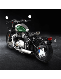 Soporte de matrícula de montaje lateral HEINZ BIKES HBSKZ-TRBO-A