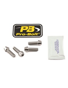 Kit tornillo eje de rueda delantera en acero inoxidable PRO BOLT SSFAPINCH230