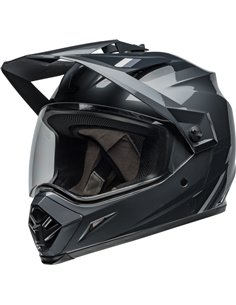Casco BELL MX-9 Adventure MIPS - Alpine Gloss Charcoal/Silver 7157274 talla L
