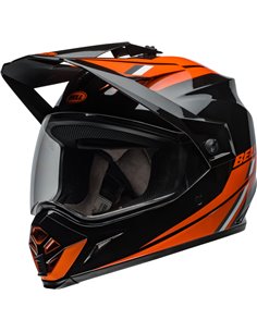 Casco BELL MX-9 Adventure MIPS - Alpine Gloss Black/Orange 7157258 talla M