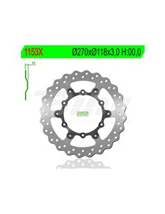 Disc de fre NG ondulado1153X Ø270 x Ø118 x 3