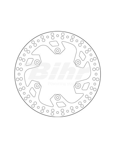 Disco de freno Brembo 68B40790. Posición: Trasera.