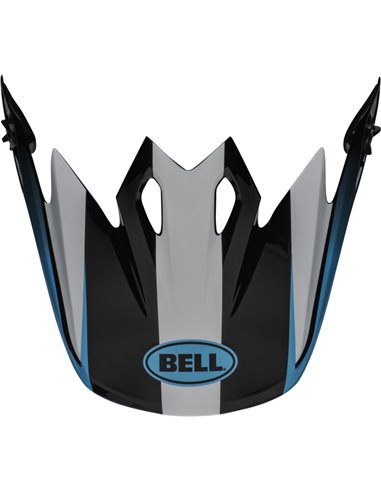 Visera Bell MX-9 MIPS DASH Blanco/Azul/Rojo 7111395