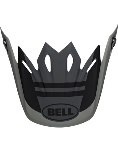 Visera Bell Moto-9 MIPS PROPHECY Gris/Negro/Blanco 7111410