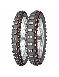 Neumático MITAS TERRA FORCE-MX SM 100/100-18 NHS 59M TT SOFT TO MEDIUM RED YELLOW