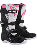 ALPINESTARS Womens Stella Tech 3 Offroad Boots Black/White/Pink 9