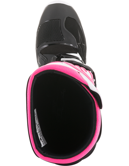 Botas Motocross Alpinestars mujer Tech 3 Stella Negro/Blanco/Pink  9