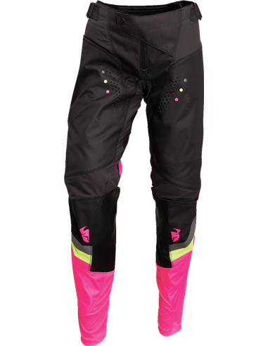Pantalón de motocross mujer Thor-MX 2022 Pulse Rev Rev charcoal/pink 13/14 2902-0300