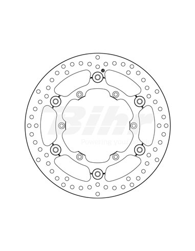 Brembo 78B40848 floating brake disc