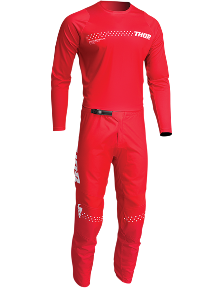 Camisola de motocross criança Thor-MX 2022 Sector Minimal vermelho L 2912-2019