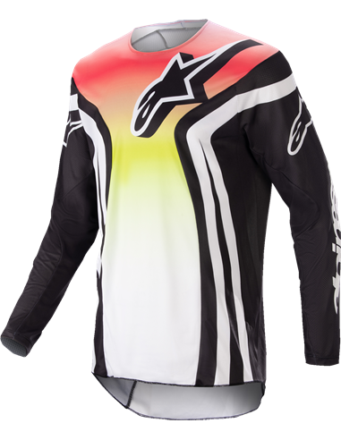 Camiseta motocross Yth Rac-Semi Multi L Alpinestars 3771523-1152-LG