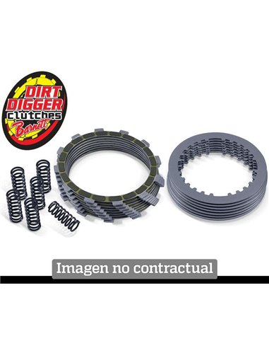 Complete clutch Barnett Dirt Digger Carbon YZ250F 01-07, WR250F 02-12