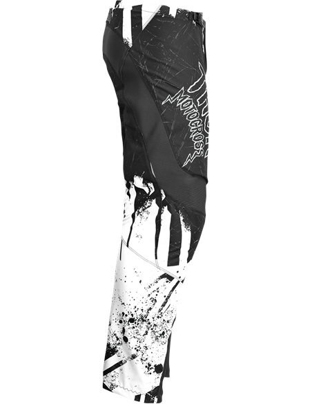 Pantalón Niño(A) Sector Gnar Bk/Wh 18 THOR-MX 2023 2903-2213