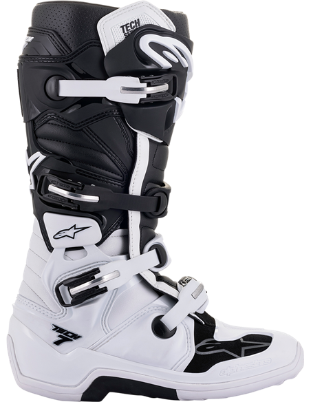 Botas motocross Alpinestars Tech 7 Blanco/Negro 14