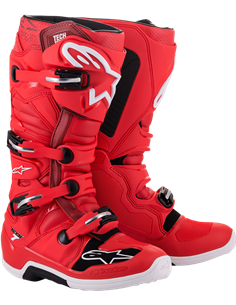 Motocross boots Tech7 Red 8 Alpinestars 2012014-30-08