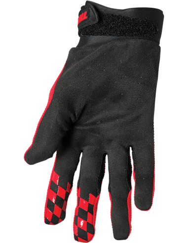 Gants moto cross Thor-MX 2022 Draft rouge/noir M 3330-6790