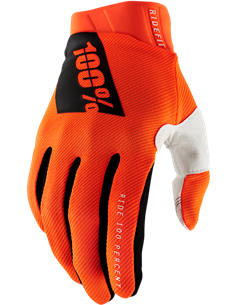 Guantes motocross 100 % Ridefit F Naranja Sm 10014-006-10
