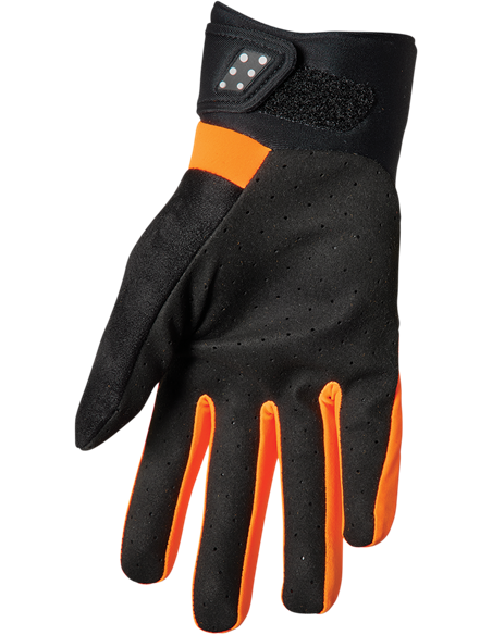 Gants moto cross Thor-MX 2022 Spectrum Cold orange/noir S 3330-6747