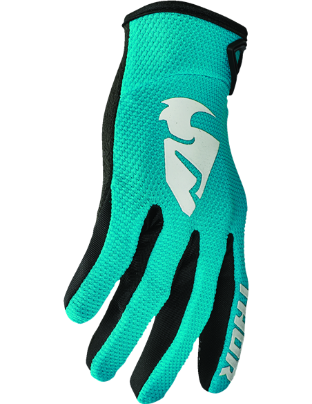 Gloves  Woman  Sector Aq/Wh Sm THOR-MX 2023 3331-0246