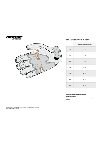 Guantes MX1™ MOOSE RACING 3330-7055