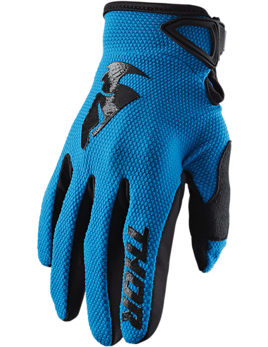 Gants de motocross Thor S20 Sector Blue Lg 3330-5862