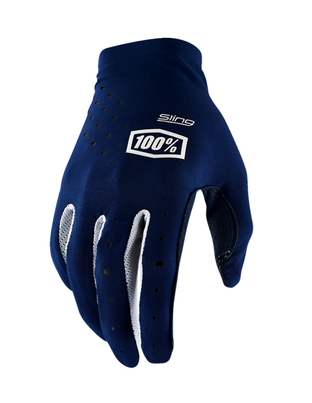 Guantes motocross 100 % Sling Mx Azul Marino Lg 10027-015-12