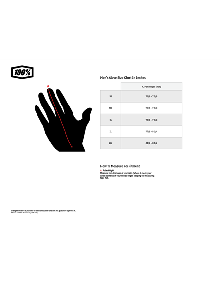 Guantes Brisker 100% 10003-00037