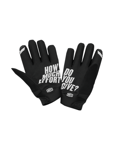 100 % Brisker Cold Weather Gloves Black/Gray 2X-Large 10016-057-14