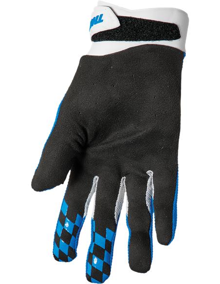 Luvas motocross Thor-MX 2022 Draft azul/branco XXL 3330-6799