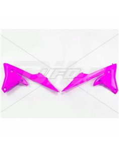 Tampas do radiador UFO-Plast Yamaha rosa fluor